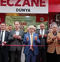 Siirt'te Yeni Eczane: Dünya Eczanesi Hizmete Açıldı
