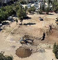Siirt'te Yeni Öğretmenevi İçin İlk Kazma Vuruldu