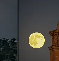 Siirt Tillo'da Kunduz Dolunayı Büyüledi: Sefa Türksoy'un Objektifinden Eşsiz Kareler