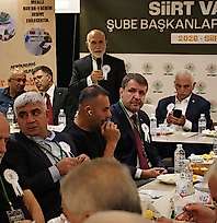 Siirt Vakfı Şube Başkanları Toplantısı Siirt'te Gerçekleştirildi