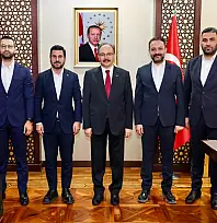 Siirt Valisi Kızılkaya, TÜGVA Heyetini Makamında Kabul Etti