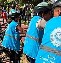 Siirtli Çocuklar İklim İçin Pedal Çevirdi