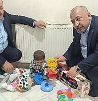 Siirtli İş İnsanı Seyithan Solmaz'dan DMD Hastası Halil Eren'e Destek