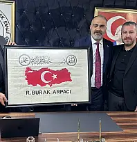 Siirtli İş İnsanları Yılmaz Konuk ve Fatih Kara'dan Ankara Tüm Emlakçılar Odası Başkanı Arpacı'ya Ziyaret