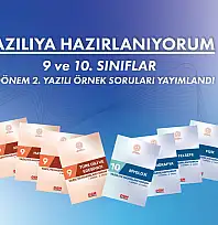 Siirtli Öğrenciler Dikkat! 9 ve 10. Sınıflar İçin Örnek Yazılı Soruları Yayımlandı