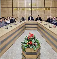 Siirtli öğrenciler TÜBİTAK 2204-A bölge finalleri öncesi İl Millî Eğitim Müdürü ile buluştu