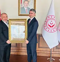 Siirtli Onursal Başkan Seyithan Solmaz'dan Bakanlık Yetkililerine Ziyaret