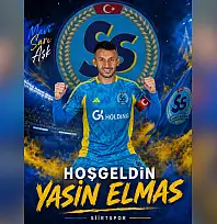 Siirtspor'dan İlk Transfer Hamlesi: Tecrübeli Futbolcu Yasin Elmas Sarı-Mavili Formayı Giydi