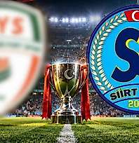 Siirtspor FK'nın Ziraat Türkiye Kupası 2. Turdaki Rakibi Belli Oldu! İşte Eşleşme ve Maç Tarihleri