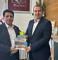 Şirvan Kaymakamı Altıntaş Veda Ziyaretleri Kapsamında Siirt İl Özel İdaresi'ni Ziyaret Etti