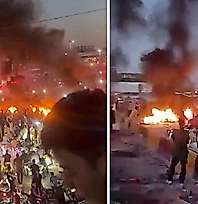 Suriye'de akaryakıt zamlarına karşı protestolar: Yollar kapatıldı