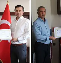 Tillo'da Görev Yeri Değişen İki Personele Başarı Belgesi