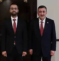 TÜGVA Siirt İl Başkanı Abdullah Tetik'ten Cumhurbaşkanı Yardımcısı Cevdet Yılmaz'a Ziyaret