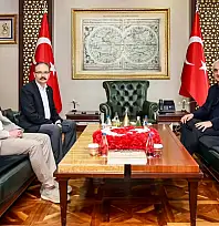 Vali Karakaya ve Vali Çakır'dan Siirt Valisi Kızılkaya'ya Taziye Ziyareti