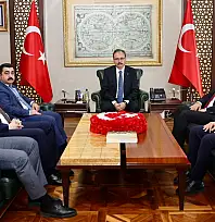 Vali Kızılkaya, Siirt'te Göreve Başlayan Mülki İdare Amirlerini Kabul Etti