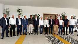 AK Parti Siirt Heyeti İl Genel Meclisini Ziyaret Etti