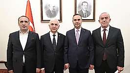 Mervan Gül, Bakan Kacır ile Siirt'teki Yatırımları Görüştü