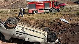 Siirt'in Baykan İlçesinde Otomobil Takla Attı: 5 Yaralı