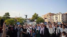 Siirt'te 1 Eylül Dünya Barış Günü İçin Yürüyüş Düzenlendi