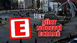 Siirt'te 20 Eylül 2026 Pazar Nöbetçi Eczaneler