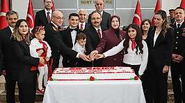 Siirt'te Cumhuriyet Bayramı resepsiyonu düzenlendi