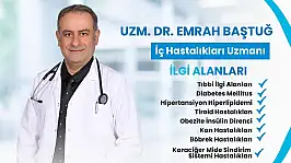 Siirt'te Uzm. Dr. Emrah Baştuğ, teşhis ve tedavileriyle hastaların tercihi oldu