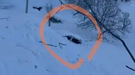 Şırnak'ın Beytüşşebap ilçesinde çığ düştü: 5 kişilik aile kurtarıldı