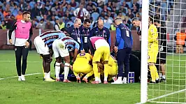 Trabzonspor-Eyüpspor Maçında Korkutan An: Luccas Claro Sakatlandı