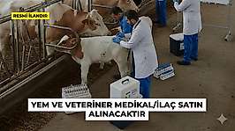 YEM VE VETERİNER MEDİKAL/İLAÇ SATIN ALINACAKTIR