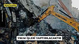 YIKIM İŞLERİ YAPTIRILACAKTIR