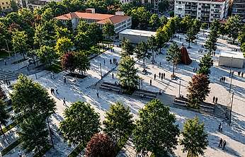 Siirt 15 Temmuz Demokrasi Meydanı'nda üstyapı ve çevre düzenleme çalışmaları başlıyor