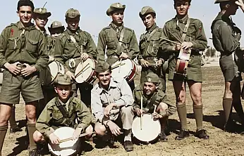 1959 Cumhuriyet Bayramı'ndan nostaljik kareler: Siirt Lisesi bando takımı gün yüzüne çıktı