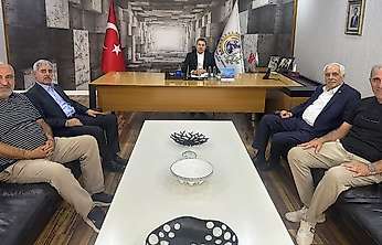 Afif Demirkıran ve Hikmet Ekin'den Siirt TSO'ya Ziyaret