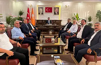 AK Parti Siirt İl Başkanı Gider'e Hayırlı Olsun Ziyareti