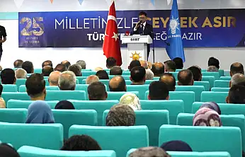 AK Parti Siirt'te 25. Yıl Buluşması: Gider'den ''Türkiye Geleceğe Hazır'' Mesajı