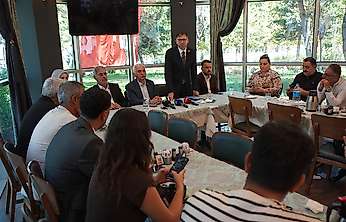 AK Parti Siirt Teşkilatı Basın Mensuplarıyla Buluştu: Kentin Sorunları ve Yatırımlar Masaya Yatırıldı