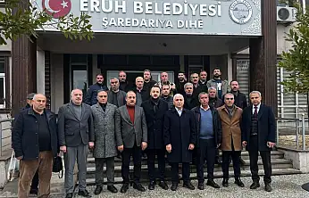 AK Parti Siirt Teşkilatından Eruh Belediyesine Ziyaret
