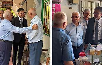 AK Parti Siirt Teşkilatından Esnaf Ziyareti