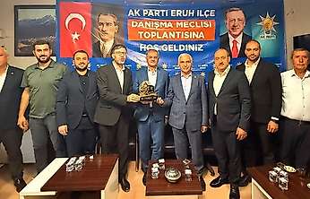 AK Parti Siirt Teşkilatından Eruh'ta Yönetim Kurulu Toplantısı