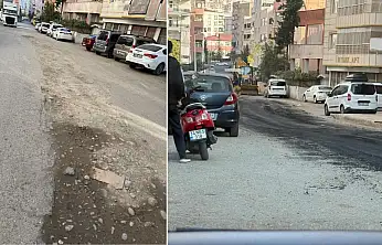 Artı Siirt Gündeme Getirdi, Siirt Belediyesi Harekete Geçti! Bozuk Yol Asfaltlandı