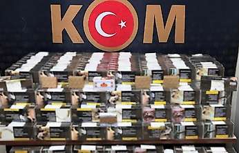 Bitlis-Siirt Karayolunda Kaçakçılık Operasyonu: 270 Bin Ürün Ele Geçirildi
