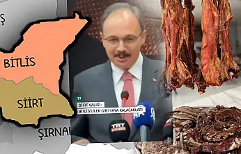 Bitlislilerden Siirt Valisi'nin Büryan Açıklamasına Tepki