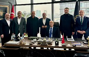 Cumhurbaşkanı Başdanışmanı Turgut Aslan'dan Siirtli Solmazlar Group'a Ziyaret