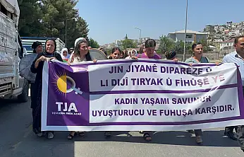 DBP ve TJA'dan Siirt'te Uyuşturucu ve Fuhuşa Karşı Çadır Nöbeti