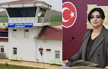 DEM Parti Siirt Milletvekili Sarıtaş'tan Siirt Havalimanı İçin Soru Önergesi: '3 Ay Denildi, 8 Aya Uzadı'