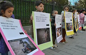 Dünya Çocuk Hakları Günü'nde Gazze İçin Sessiz Çığlık: Artık Çocuklar Ölmesin