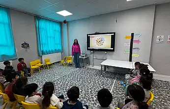 Siirt Gazze Melekleri Anaokulu'nda Sağlıklı Yaşam ve Teknoloji Bilinci Eğitimi