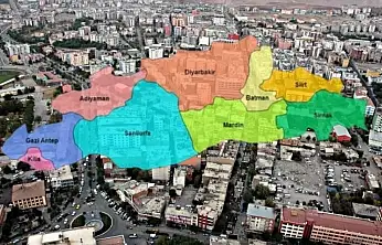 Güneydoğu Anadolu'nun 1927 Haritası Ortaya Çıktı: Siirt'in Dahil 5 İl Varmış