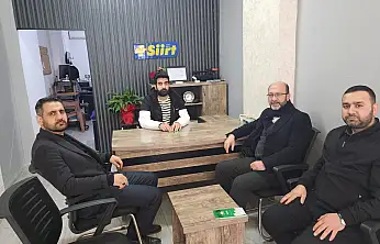 HÜDA PAR Heyetinden Artı Siirt Haber Ajansı'na Ziyaret