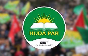 HÜDA PAR Siirt'te 5. Olağan Kongre İçin Hazırlanıyor: Tarih belli oldu